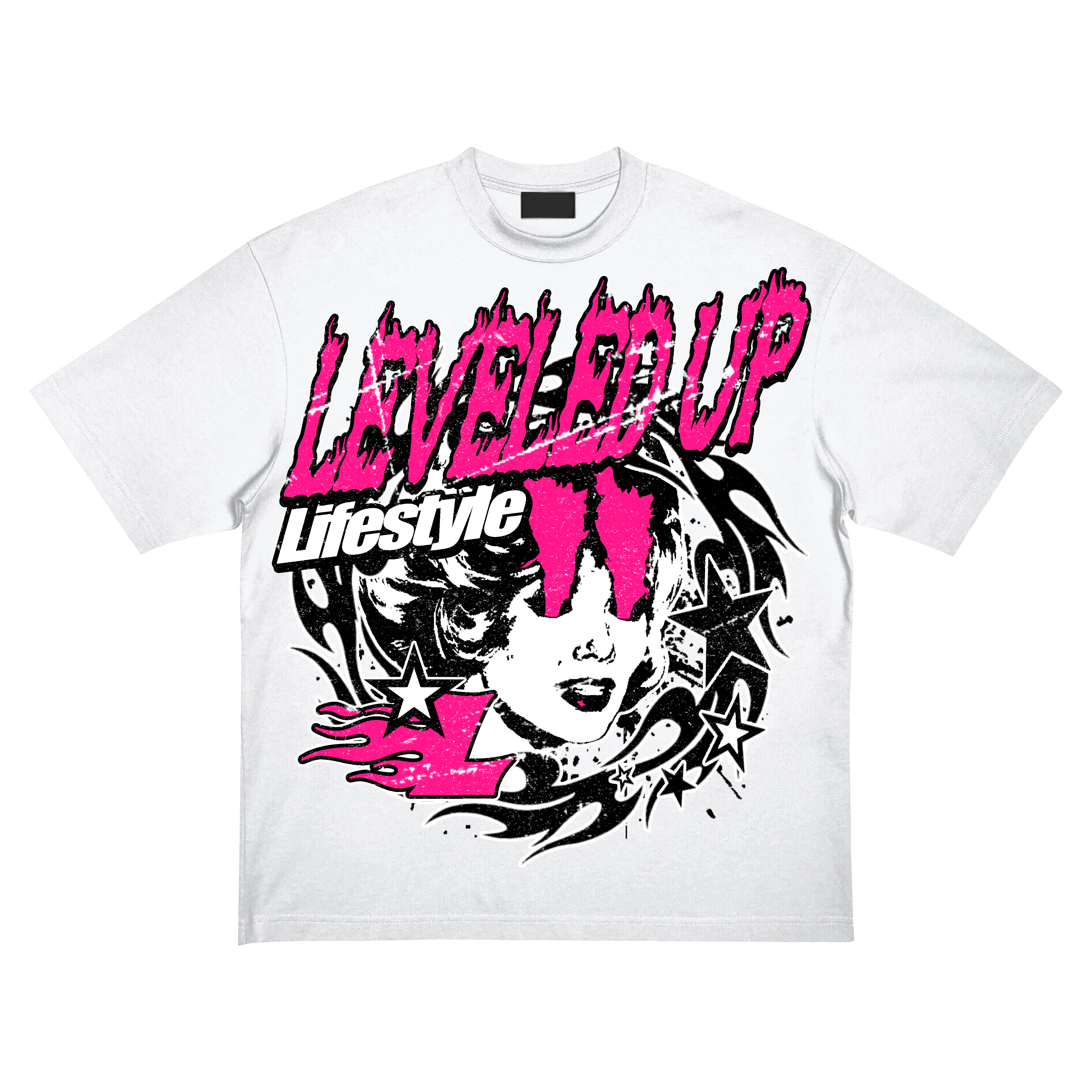 Oversized Boxy Fit " MEMBERS ONLY " GRAPHIC TEE